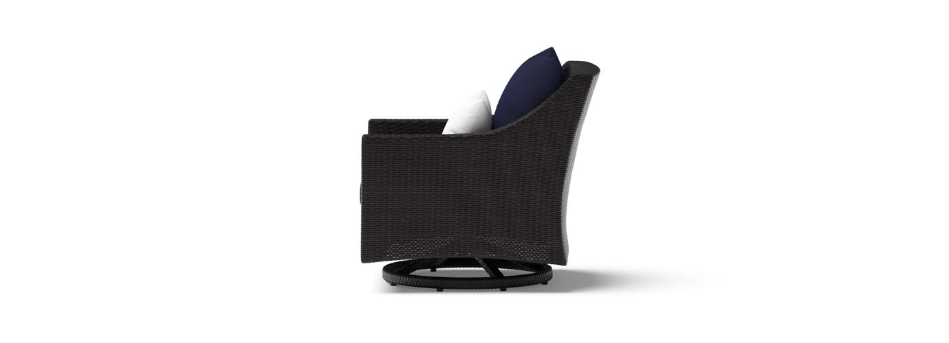 Deco™ 2 Piece Sunbrella® Outdoor Motion Club Chairs - Navy Blue