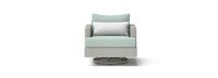 Portofino® Comfort Sunbrella® Outdoor Motion Club Chairs - Spa Blue