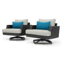 Portofino® Casual Sunbrella® Outdoor Motion Club Chairs - Dove