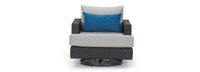 Portofino® Repose Set of 2 Sunbrella® Outdoor Motion Club Chairs - Dove Gray