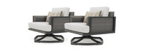 Vistano™ Set of 2 Sunbrella® Outdoor Motion Club Chairs - Gray