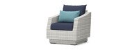 Cannes™ Club Chairs & Side Table - Blue