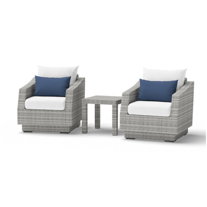 Cannes™ Club Chairs & Side Table