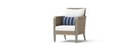 Grantina™ Set of 2 Sunbrella® Outdoor Club Chairs & Side Table - Centered Ink