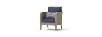 Grantina™ Club Chairs and Side Table - Navy Blue