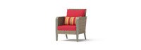 Grantina™ Club Chairs and Side Table - Sunset Red