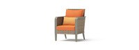 Grantina™ Club Chairs and Side Table - Tikka Orange