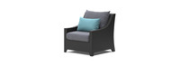 Deco™ Club Chairs and Side Table - Gray