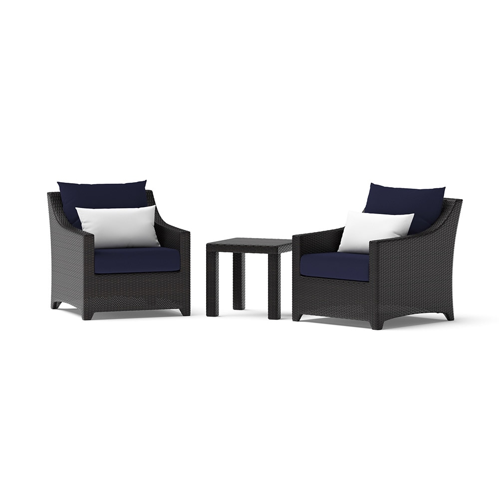 Deco™ Club Chairs and Side Table