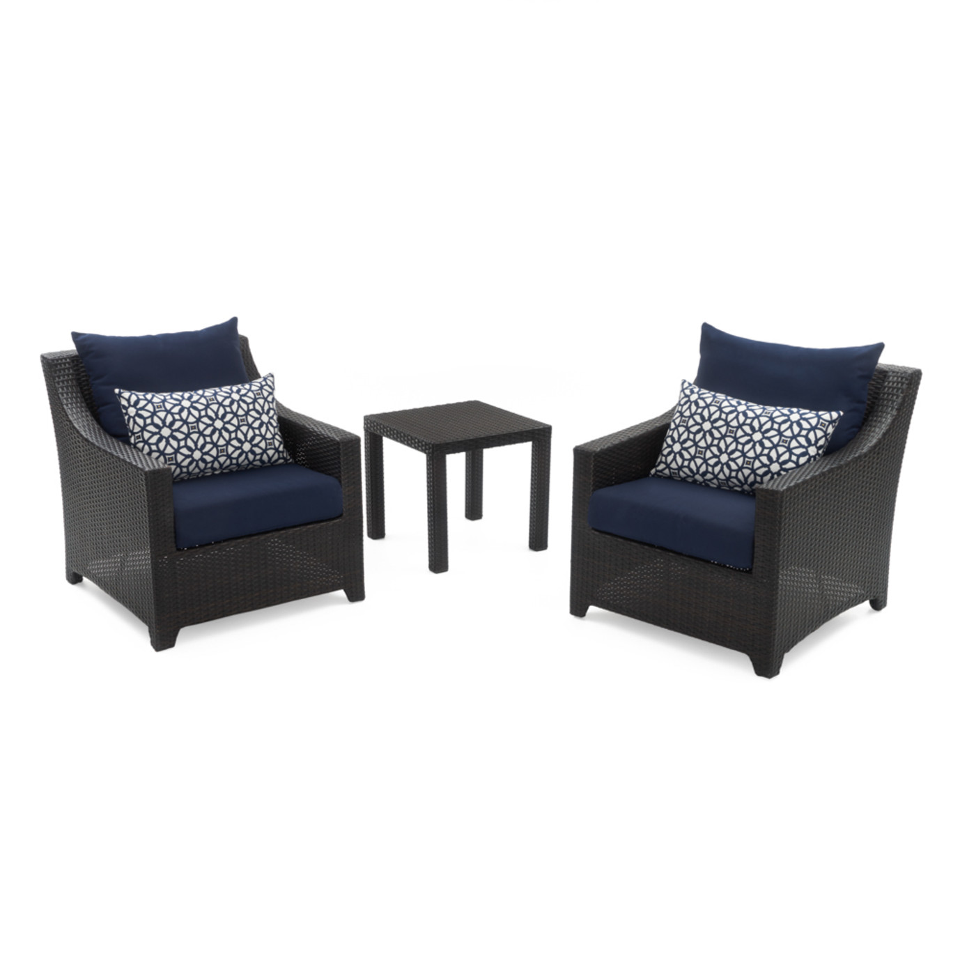 Deco™ Club Chairs and Side Table