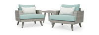 Portofino® Casual Sunbrella® Outdoor Club Chair & Side Table - Spa