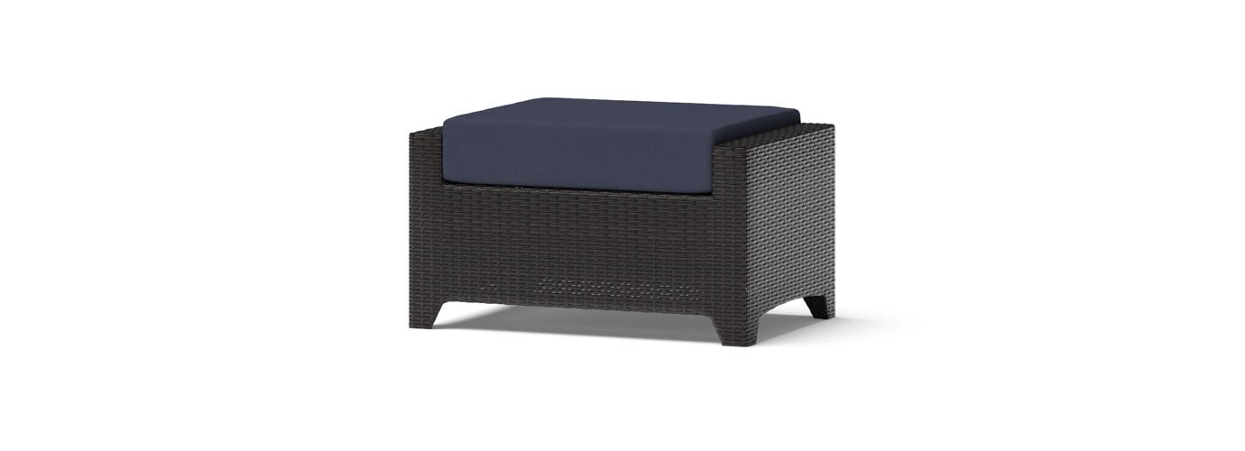 Deco™ 5 Piece Outdoor Club Chair & Ottoman Set - Olefin Blue