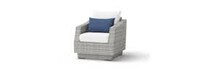 Cannes™ 5 Piece Club Chair & Ottoman Set - Bliss Ink