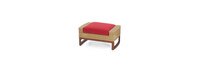 Mili™ 5 Piece Club Chair & Ottoman Set - Sunset Red