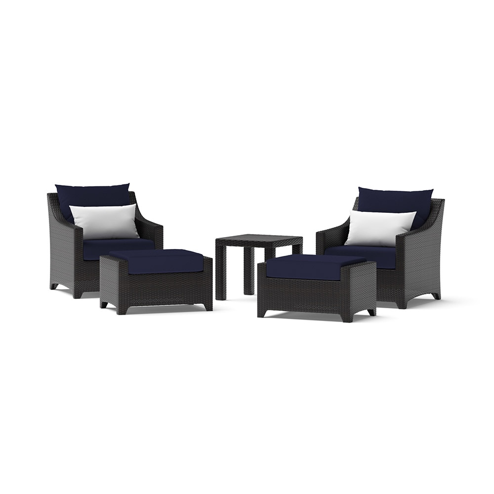 Deco™ 5 Piece Club Chair and Ottoman Set