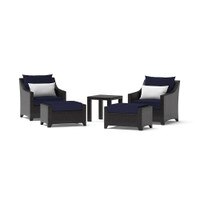 Deco™ 5 Piece Club Chair and Ottoman Set