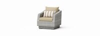 Cannes™ 5 Piece Sunbrella® Outdoor Fire Chat Set - Maxim Beige