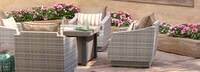 Cannes™ 5 Piece Fire Chat Set - Maxim Beige