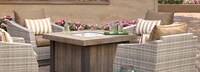 Cannes™ 5 Piece Fire Chat Set - Maxim Beige