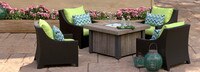 Deco™ 5 Piece Fire Chat Set- Ginkgo Green