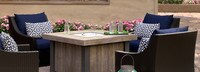 Deco™ 5 Piece Fire Chat Set- Navy Blue