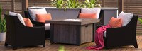 Deco™ 5 Piece Fire Chat Set- Navy Blue