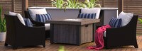Deco™ 5 Piece Fire Chat Set- Navy Blue