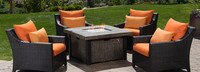 Deco™ 5 Piece Fire Chat Set- Navy Blue