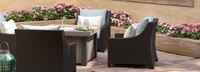 Deco™ 5 Piece Fire Chat Set - Spa Blue