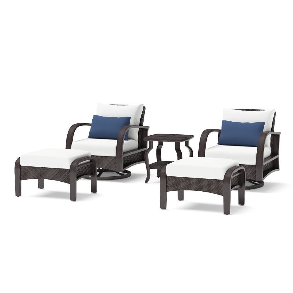 Barcelo™ 5 Piece Motion Club & Ottoman Set