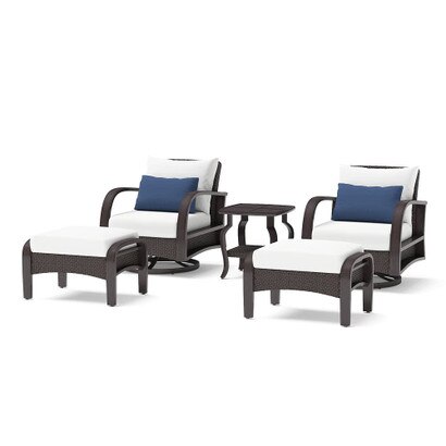 Barcelo™ 5 Piece Motion Club & Ottoman Set