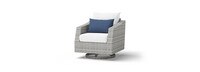 Cannes™ 5 Piece Sunbrella® Outdoor Motion Club & Ottoman Set - Bliss Ink