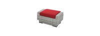 Cannes™ 5 Piece Sunbrella® Outdoor Motion Club & Ottoman Set - Sunset Red