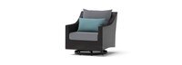Deco™ 5 Piece Outdoor Motion Club & Ottoman Set - Olefin Gray