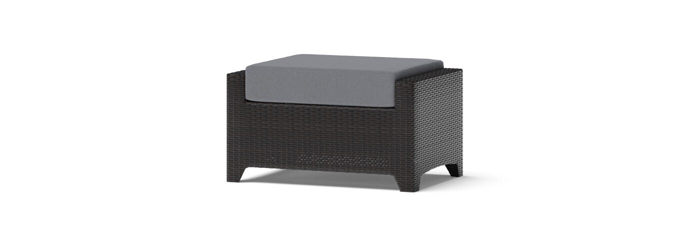 Deco™ 5 Piece Outdoor Motion Club & Ottoman Set - Olefin Gray