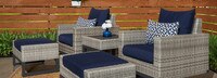 Milo™ Gray 5 Piece Motion Club Set - Charcoal Gray