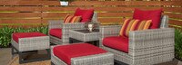 Milo™ Gray 5 Piece Motion Club Set - Charcoal Gray