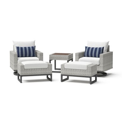 Milo™ Gray 5 Piece Motion Club Set