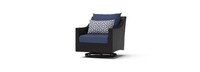 Deco™ 5 Piece Sunbrella® Outdoor Motion Club & Ottoman Set - Navy Blue