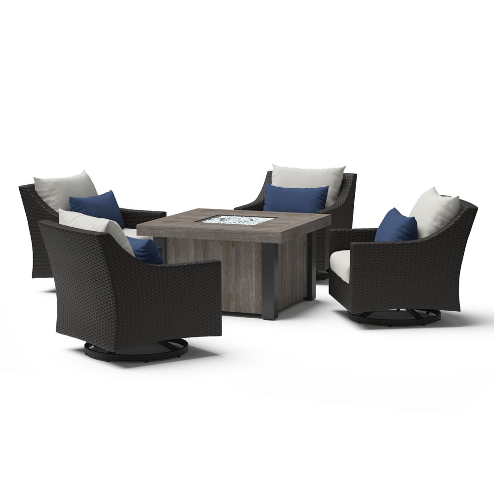 Deco™ 5 Piece Motion Fire Chat Set - Bliss Ink