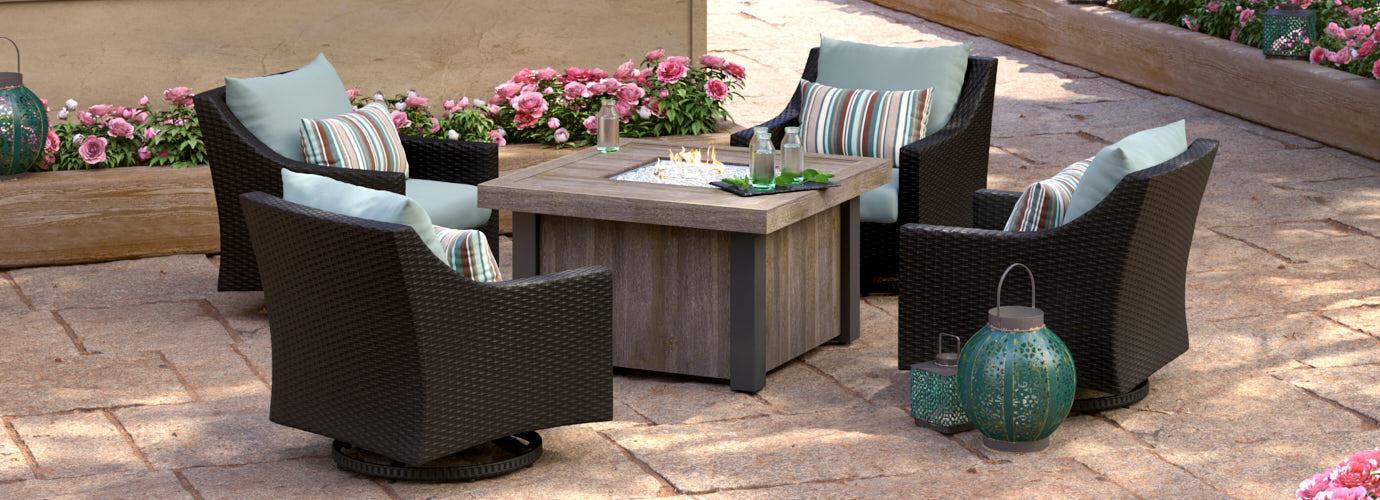 Deco 5 Piece Motion Fire Chat Set - Thumbnail 3