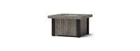 Cannes™ 5 Piece Motion Fire Chat Set - Charcoal Gray