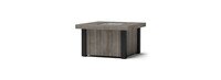 Cannes™ 5 Piece Motion Fire Chat Set - Sunset Red