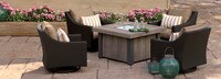 Deco™ 5 Piece Motion Fire Chat Set - Maxim Beige
