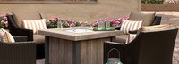 Deco™ 5 Piece Motion Fire Chat Set - Maxim Beige
