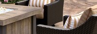 Deco™ 5 Piece Motion Fire Chat Set - Maxim Beige