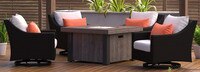 Deco™ 5 Piece Motion Fire Chat Set - Maxim Beige