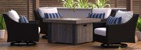 Deco™ 5 Piece Motion Fire Chat Set - Maxim Beige