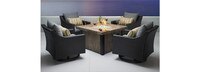 Deco™ 5 Piece Motion Fire Chat Set - Maxim Beige