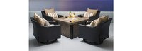 Deco™ 5 Piece Motion Fire Chat Set - Maxim Beige